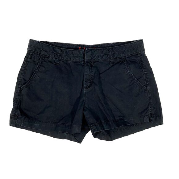 ELLE | Black Chino Shorts | Size 6 - Picture 1 of 8